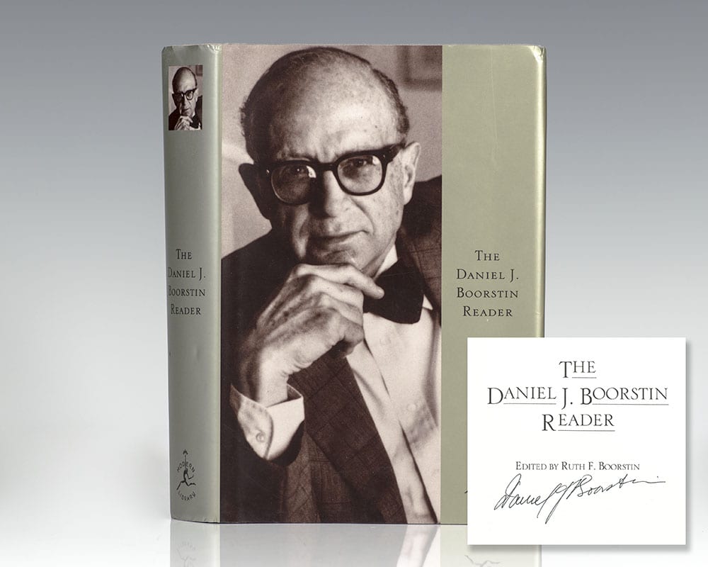 The Daniel J Boorstin Reader First Edition Signed