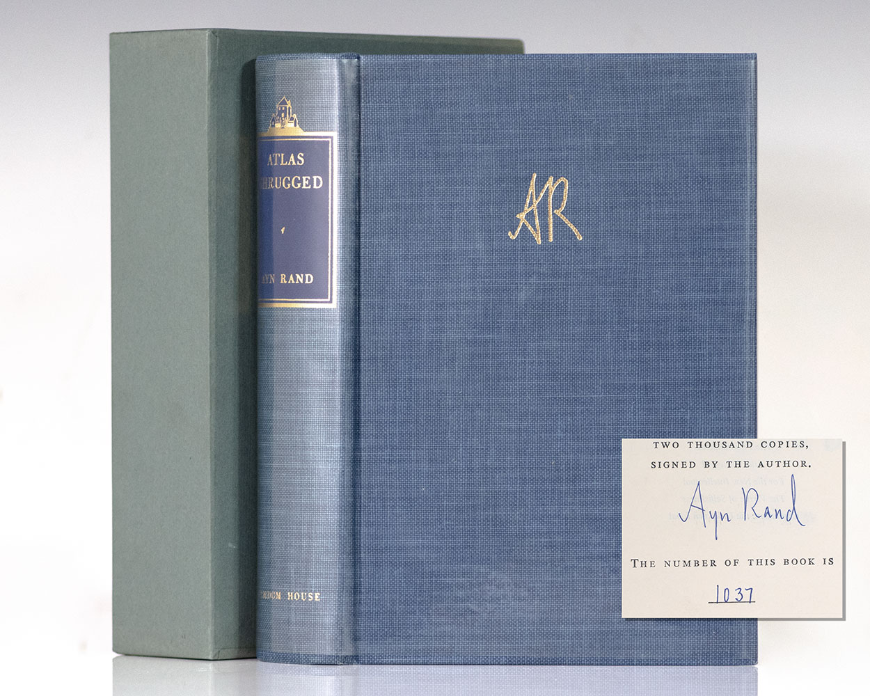 Atlas Shrugged Ayn Rand First Edition Signed Rare Book