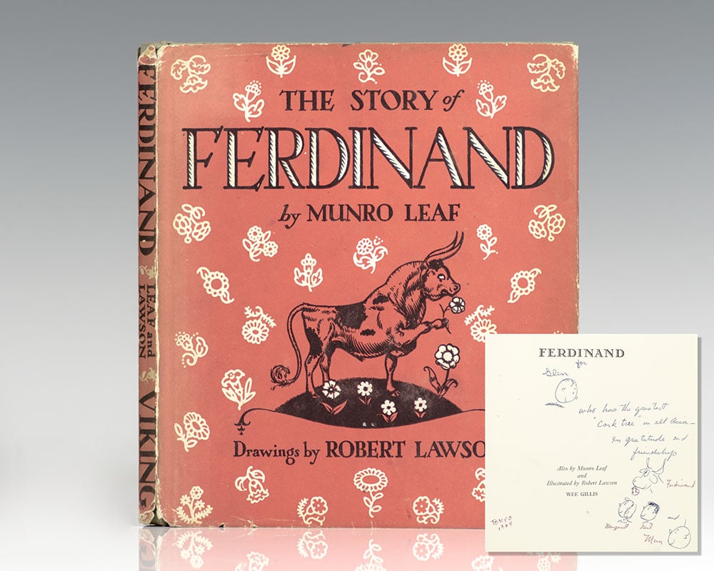 ferdinand the bull munro leaf