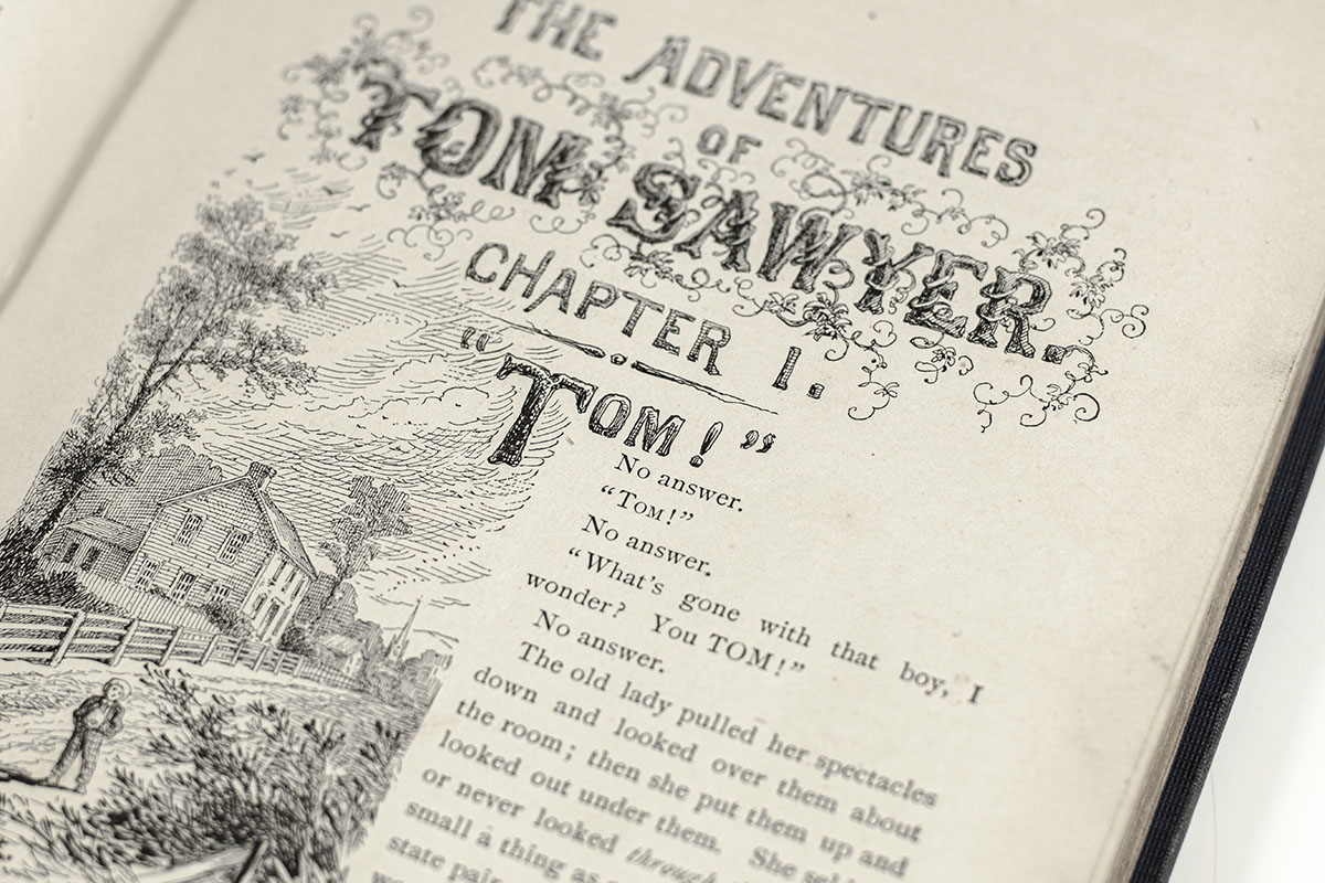 The Adventures Of Tom Sawyer First Edition Mark Twain Samuel Clemens