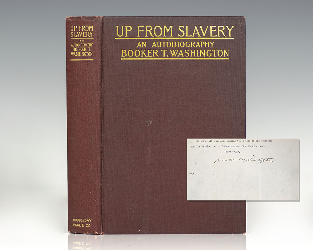 booker washington up from slavery