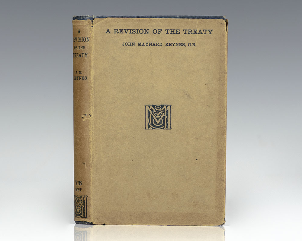 A Treatise On Money Keynes First Edition Rare