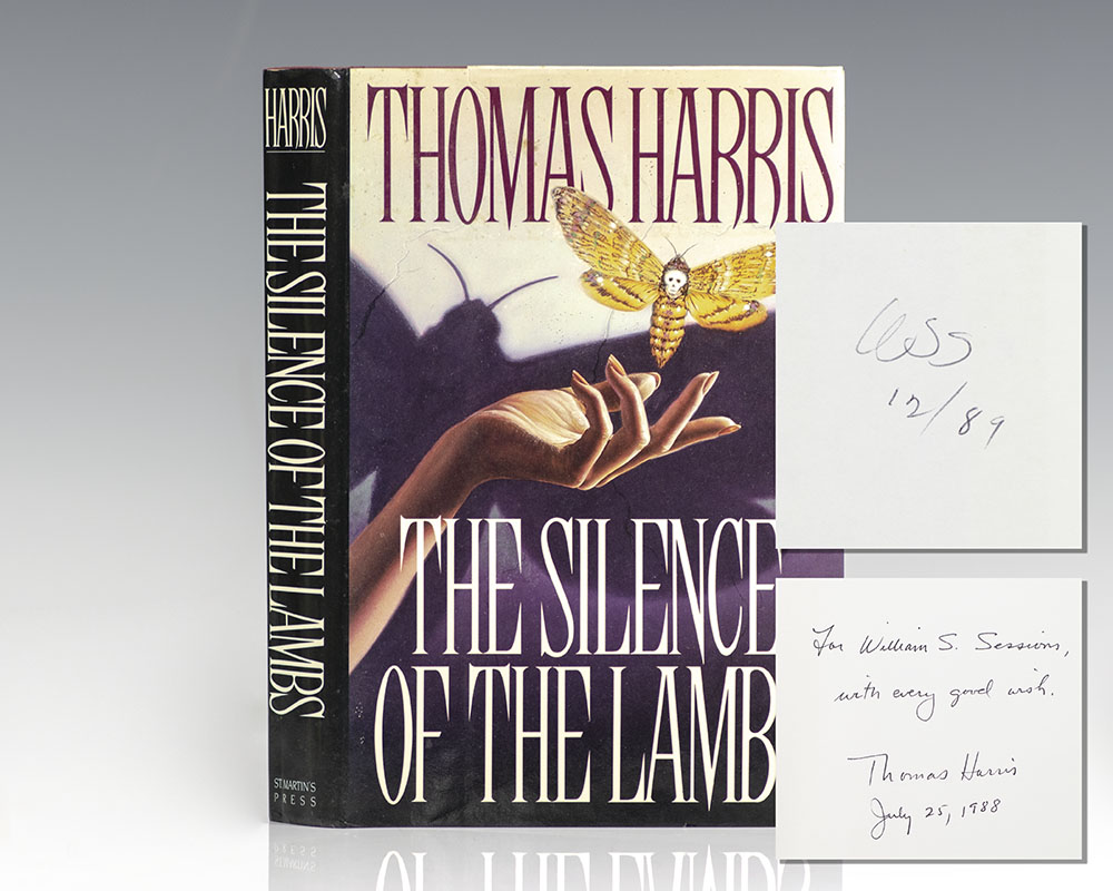 The Silence Of The Lambs Thomas Harris First Edition Signed