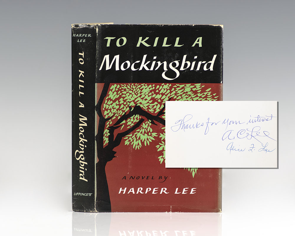 To Kill A Mockingbird Harper Lee Signed