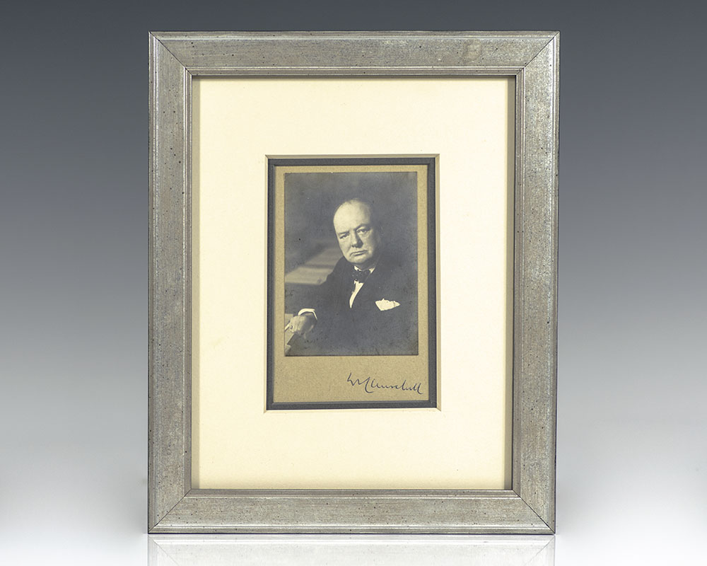 winston churchill painting signature