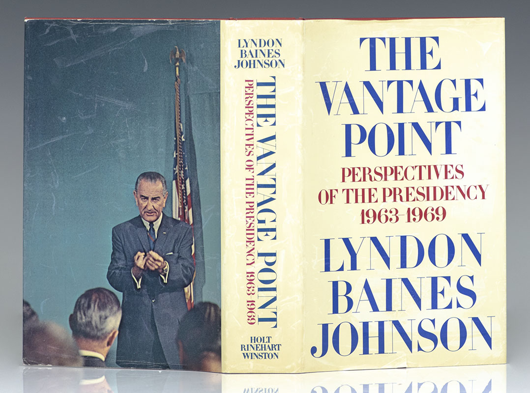 The Vantage Point Lyndon Johnson First Edition Signed Rare Book