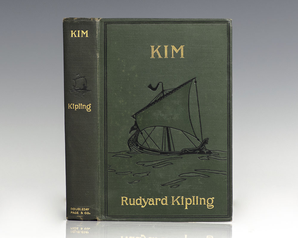 Kim Rudyard Kipling First Edition Signed