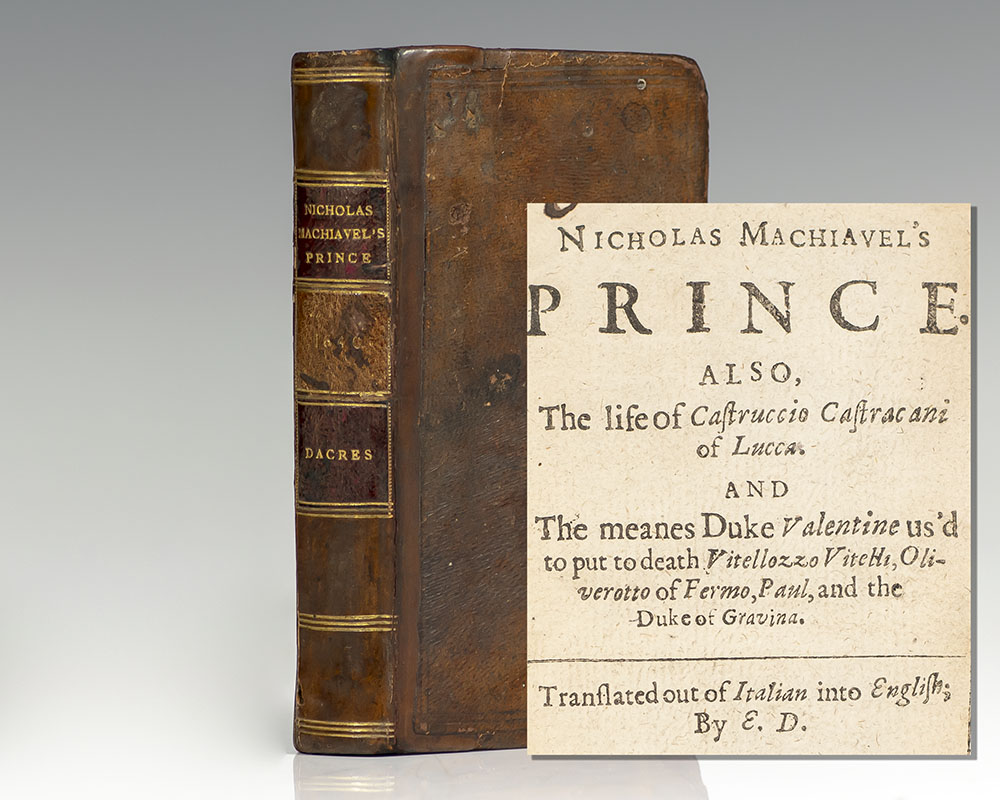 essay on the prince by niccolo machiavelli