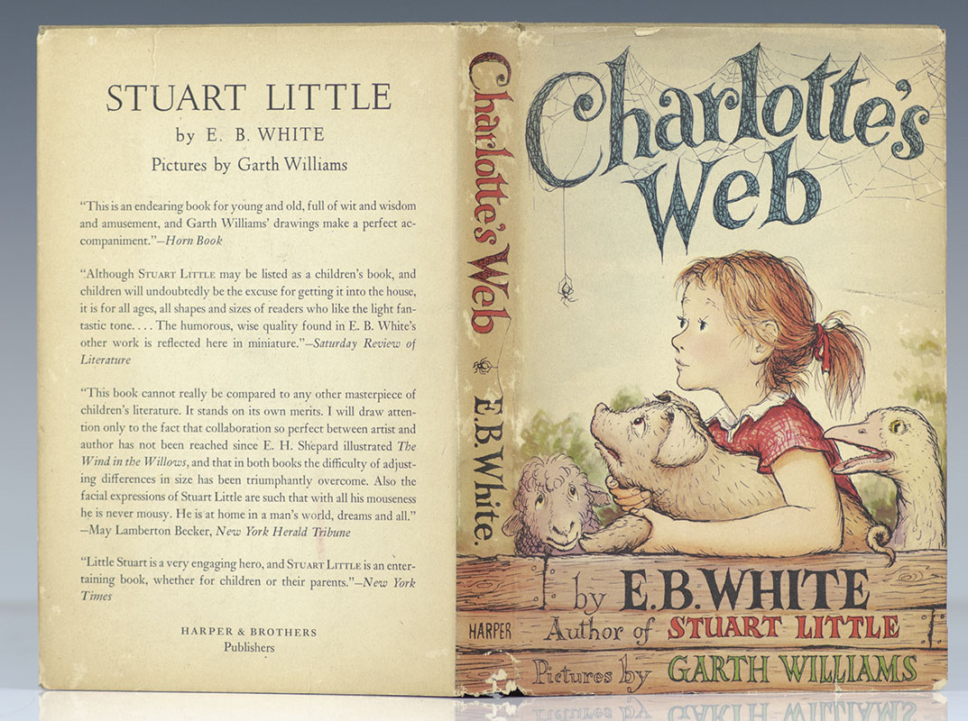 Charlotte's Web E.b. White First Edition