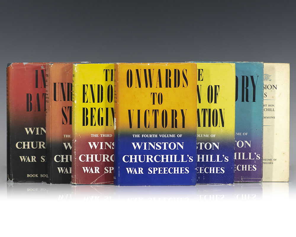 Winston Churchill First Edition War Speeches