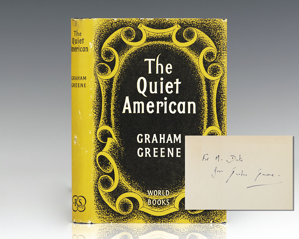 The Quiet American Graham Greene Richard Adams First Edition Signed