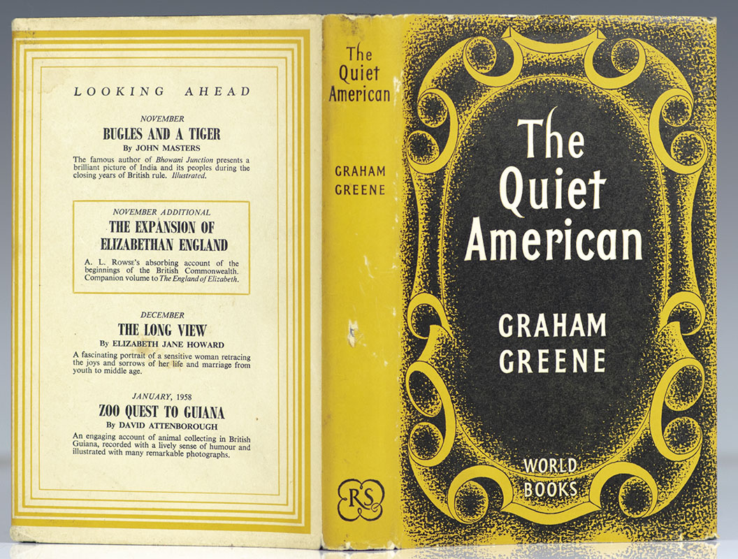 The Quiet American Graham Greene Richard Adams First Edition Signed