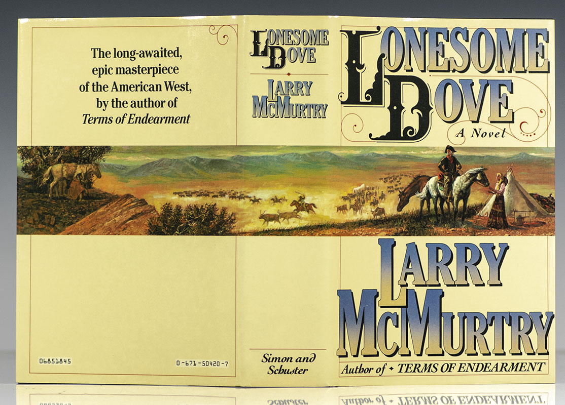 Lonesome Dove Larry McMurtry First Edition Signed