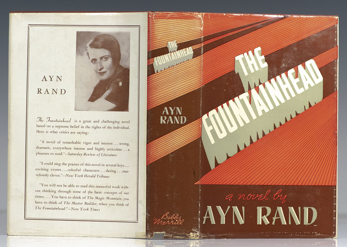 The Fountainhead. - Raptis Rare Books | Fine Rare And Antiquarian First ...