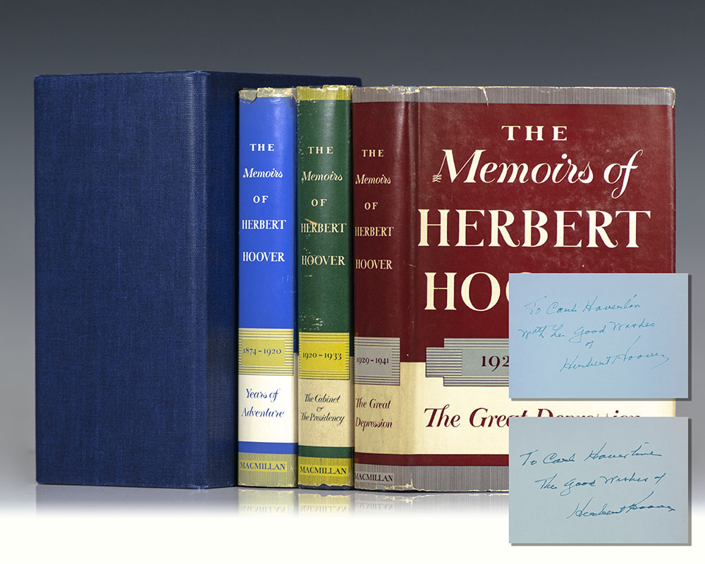 The Memoirs of Herbert Hoover by Herbert Hoover