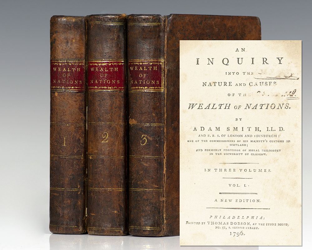 An Inquiry into the Nature and Causes of the Wealth of Nations by Adam Smith