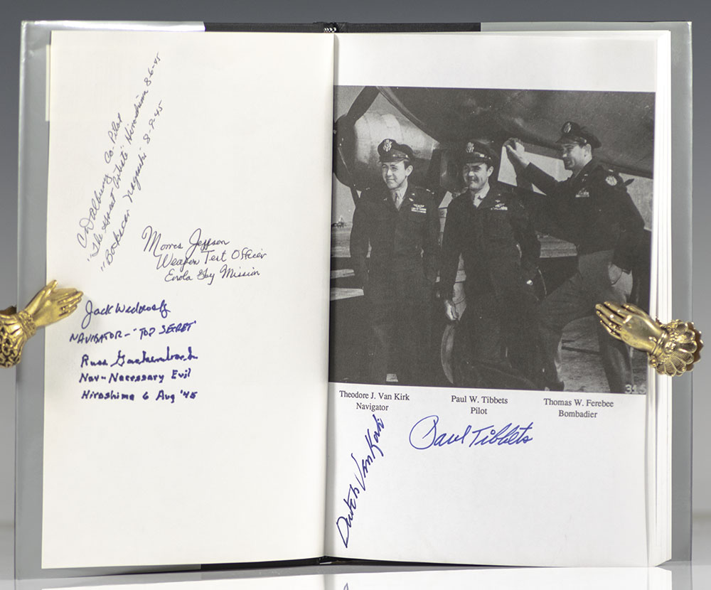 return of the enola gay paul tibbets autograph