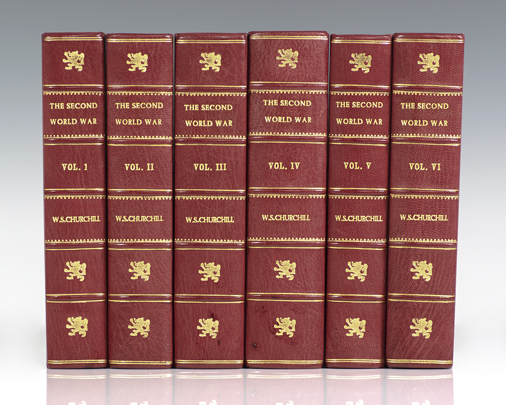 Winston Churchill Collected Works First Editions