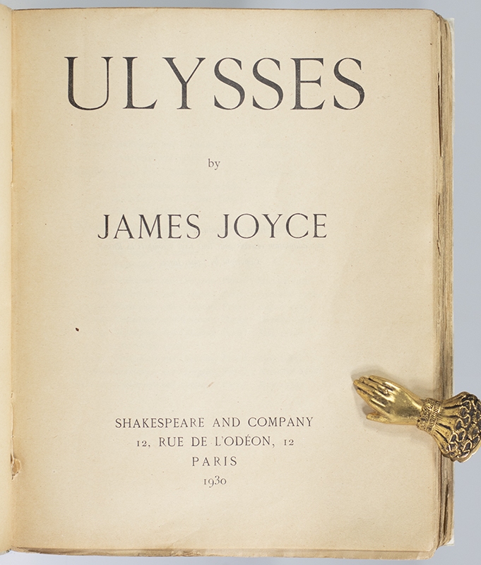 Ulysses James Joyce First Edition Rare Book