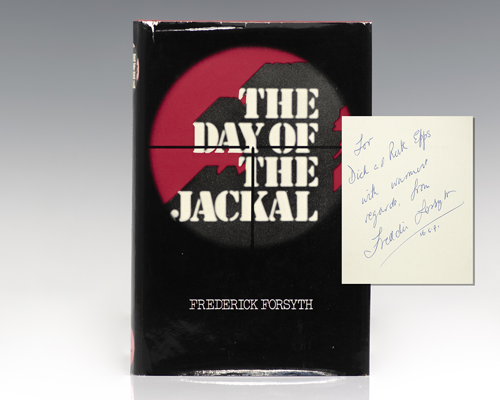 The Day of the Jackal Frederick Forsyth First Edition Signed Rare