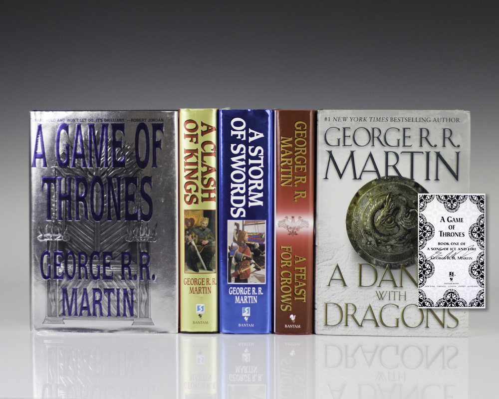  George R. R. Martin's A Game of Thrones 5-Book Boxed Set (Song  of Ice and Fire Series): A Game of Thrones, A Clash of Kings, A Storm of  Swords, A Feast