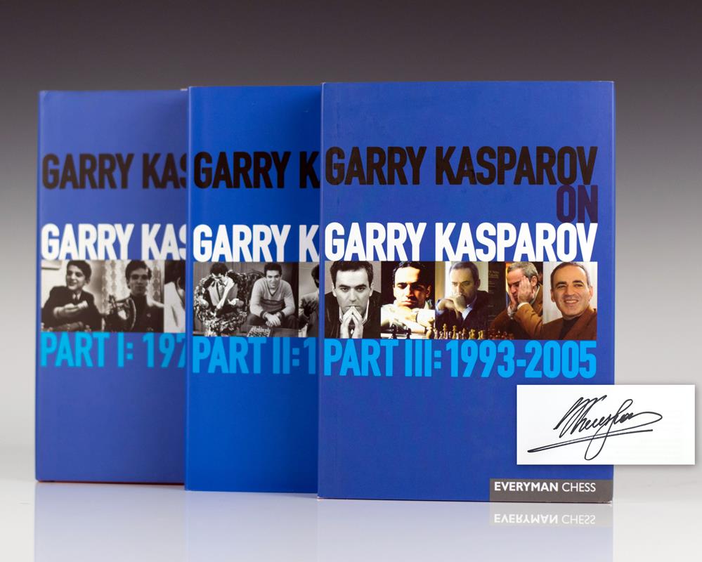 Livro: GARRY KASPAROV SOBRE GARRY KASPAROV