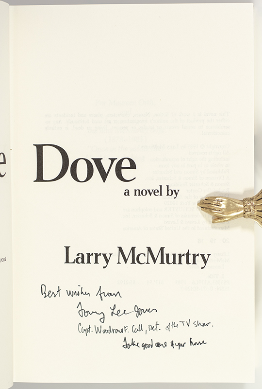 Lonesome Dove Larry McMurtry First Edition Signed