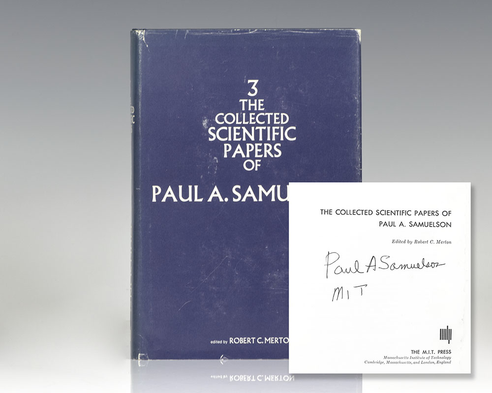 The Collected Scientific Papers of Paul A. Samuelson. Volume 3