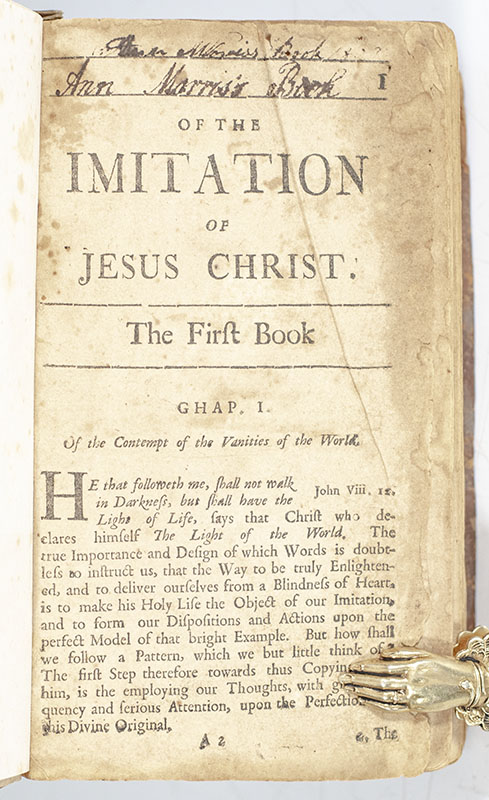 The Christian Pattern, or the Imitation of Jesus Christ, being an 