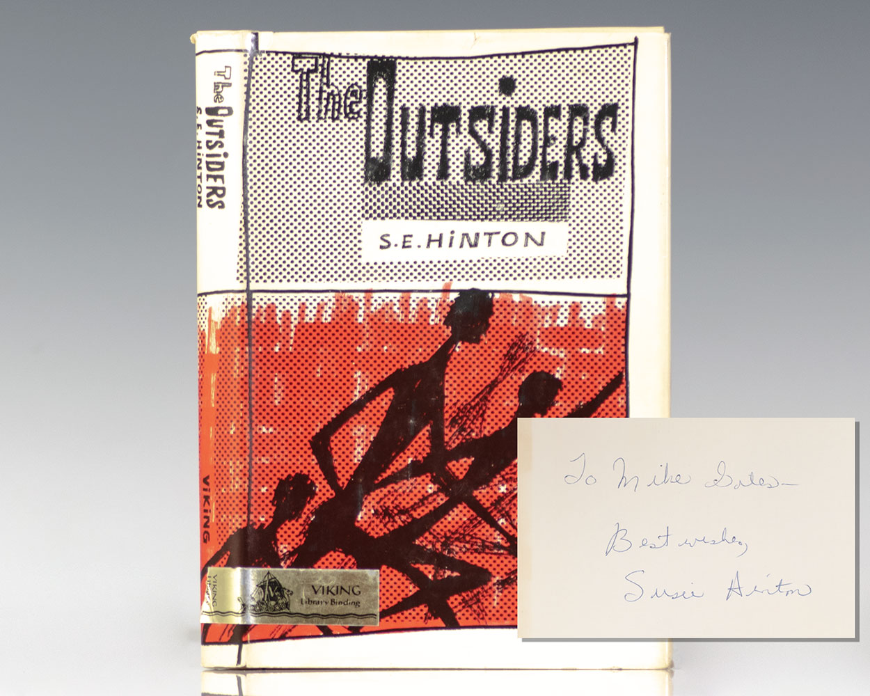 The Outsiders S.E. Hinton First Edition Signed