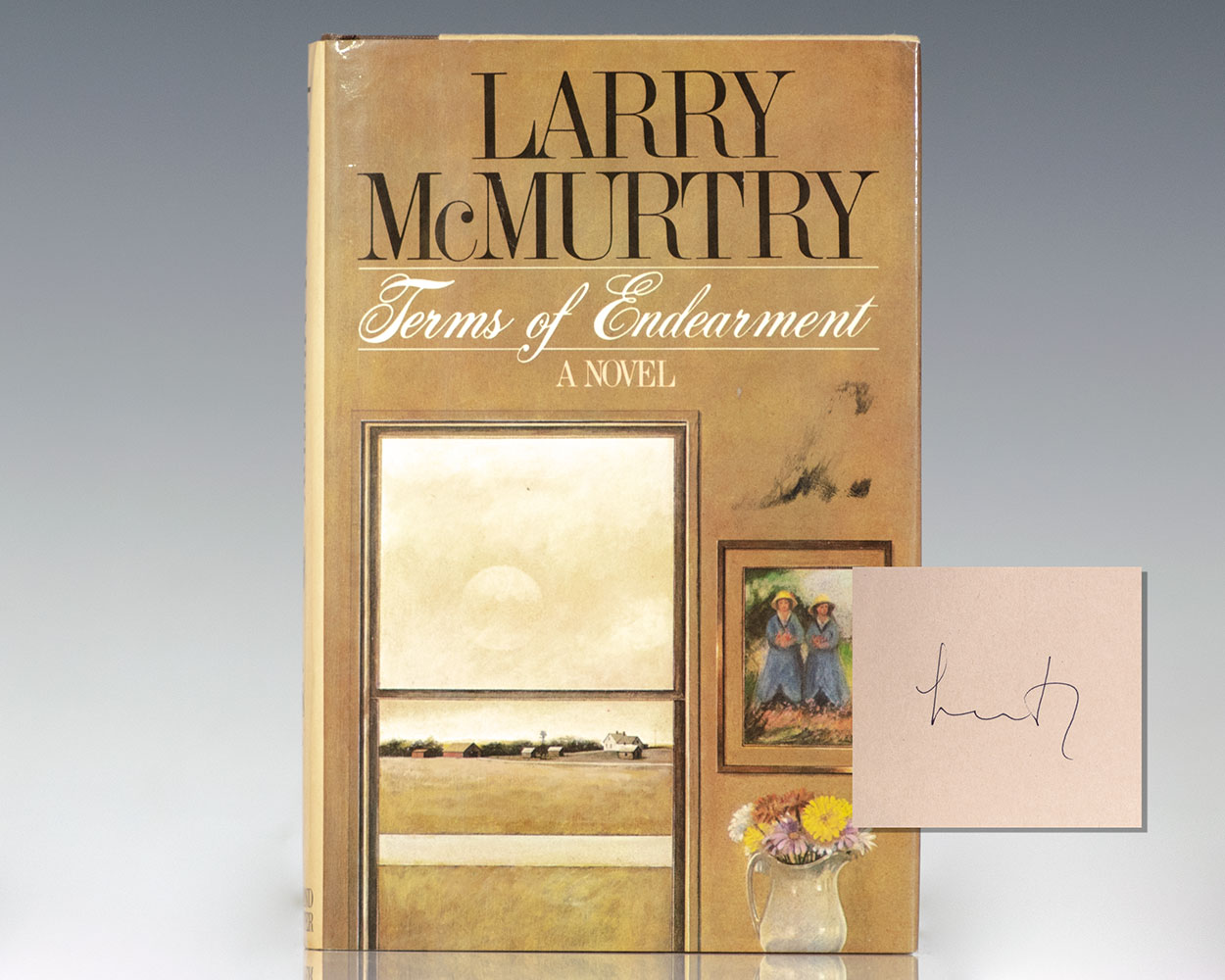 Lonesome Dove Larry McMurtry First Edition Signed