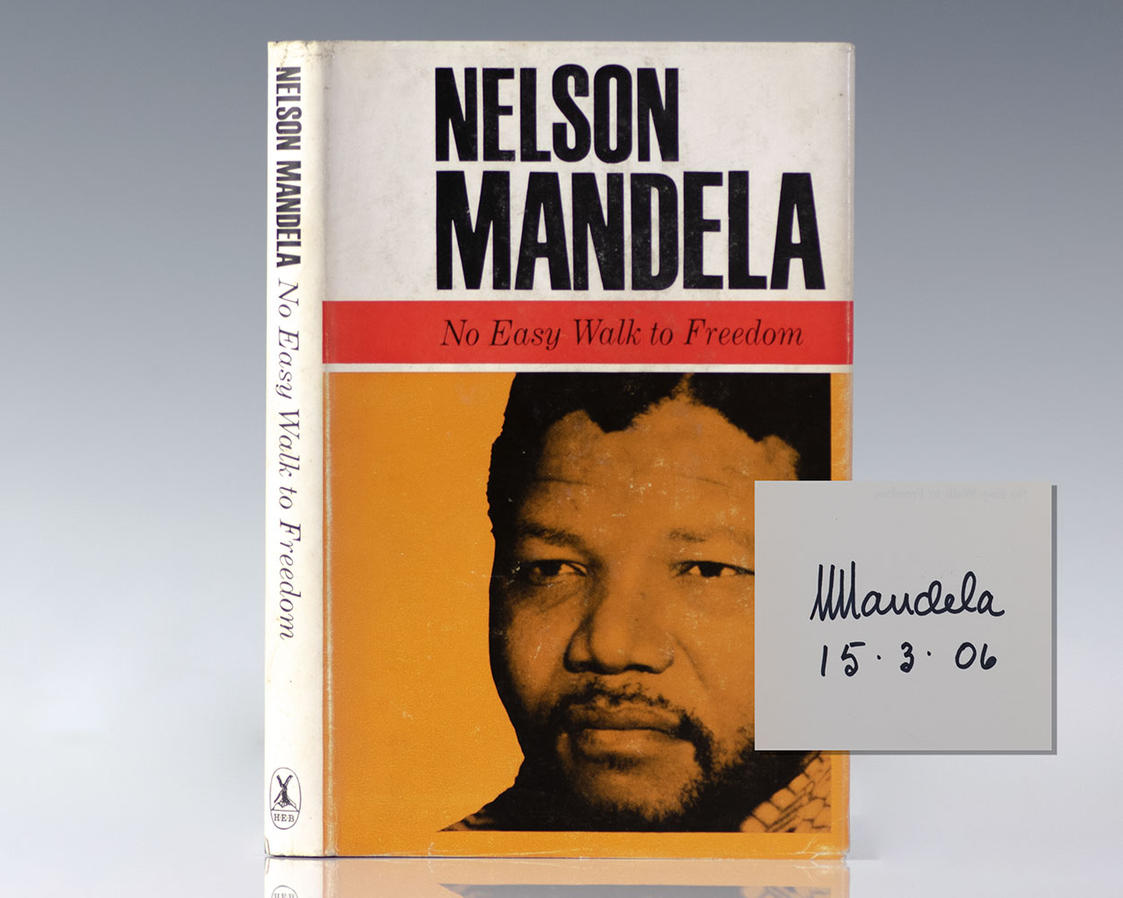 Long Walk To Freedom Nelson Mandela First Edition Signed Rare