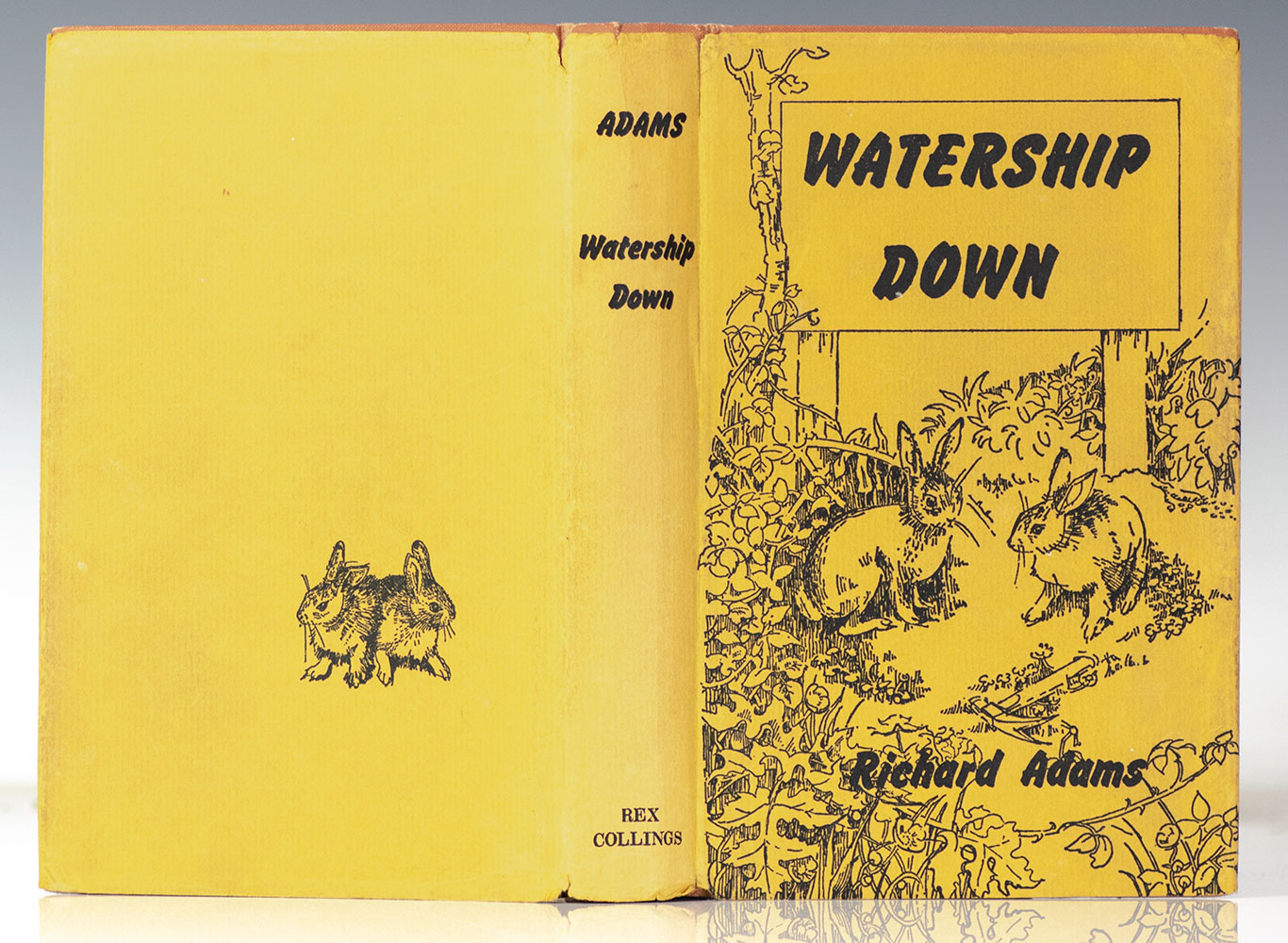 Watership Down Richard Adams First Edition Signed Rare Book