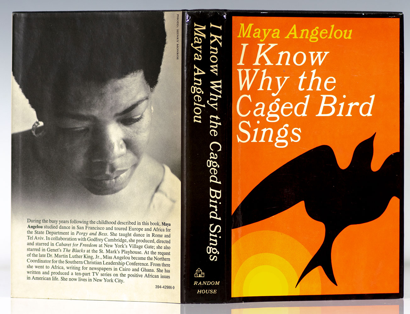 I Know Why The Caged Bird Sings Maya Angelou First Edition Signed