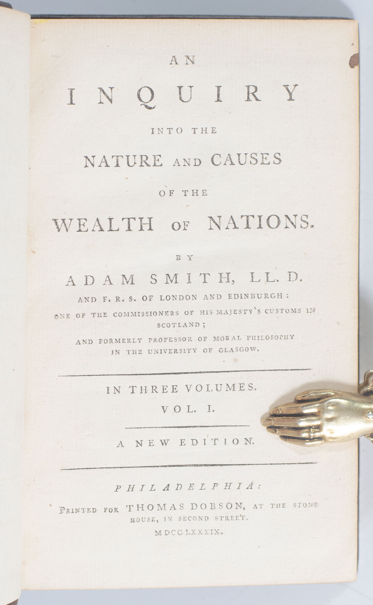 An Inquiry Into The Nature And Causes Of The Wealth Of Nations ...