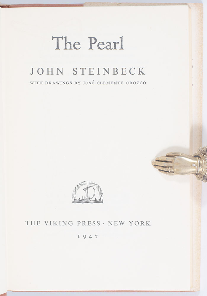 The Pearl John Steinbeck First Edition Rare