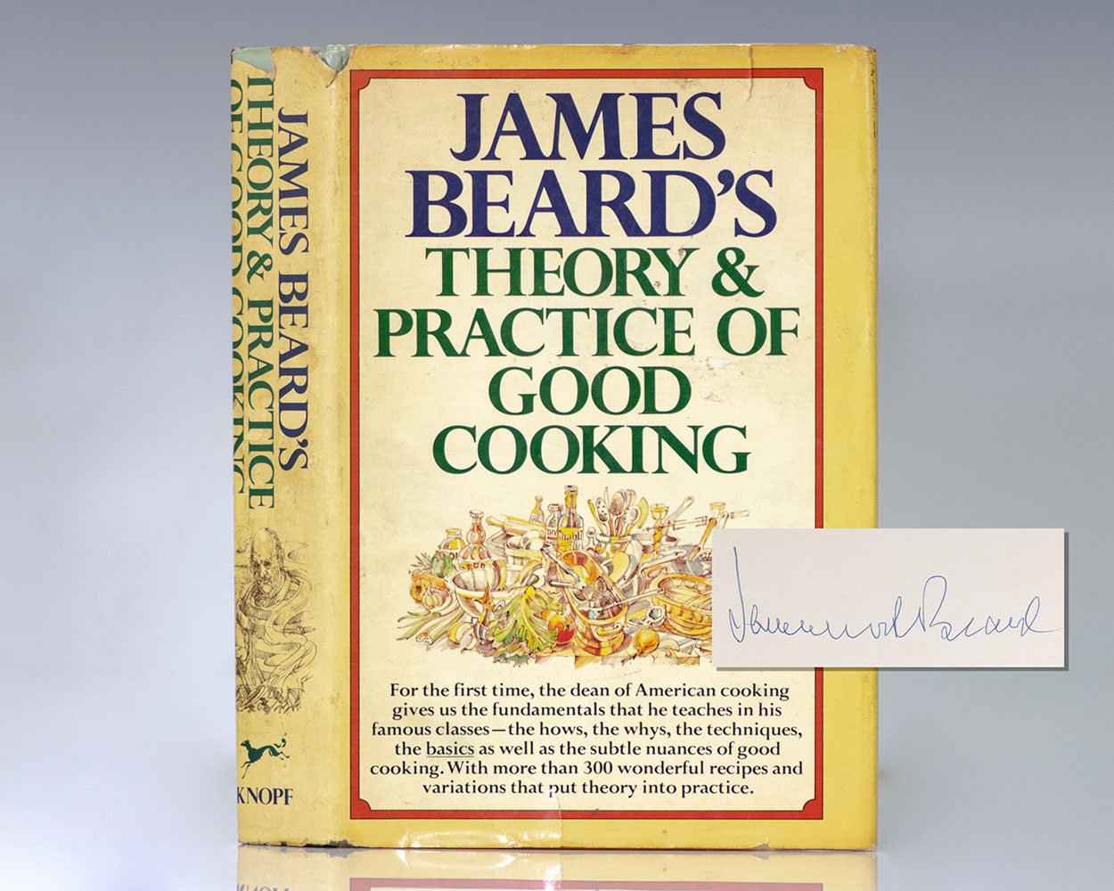 James Beards Theory And Practice Of Good Cooking James Beard First Edition 1977 Rare Books 