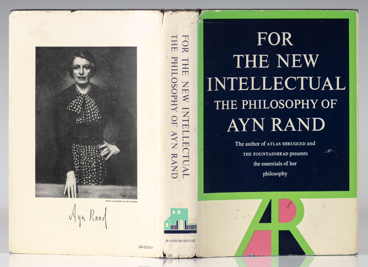 For The New Intellectual Ayn Rand First Edition Signed