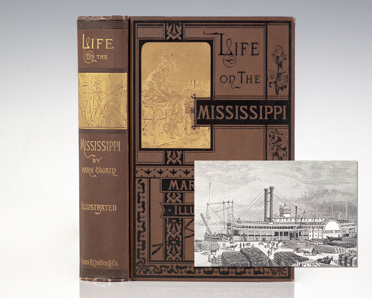 Life On The Mississippi Mark Twain First Edition