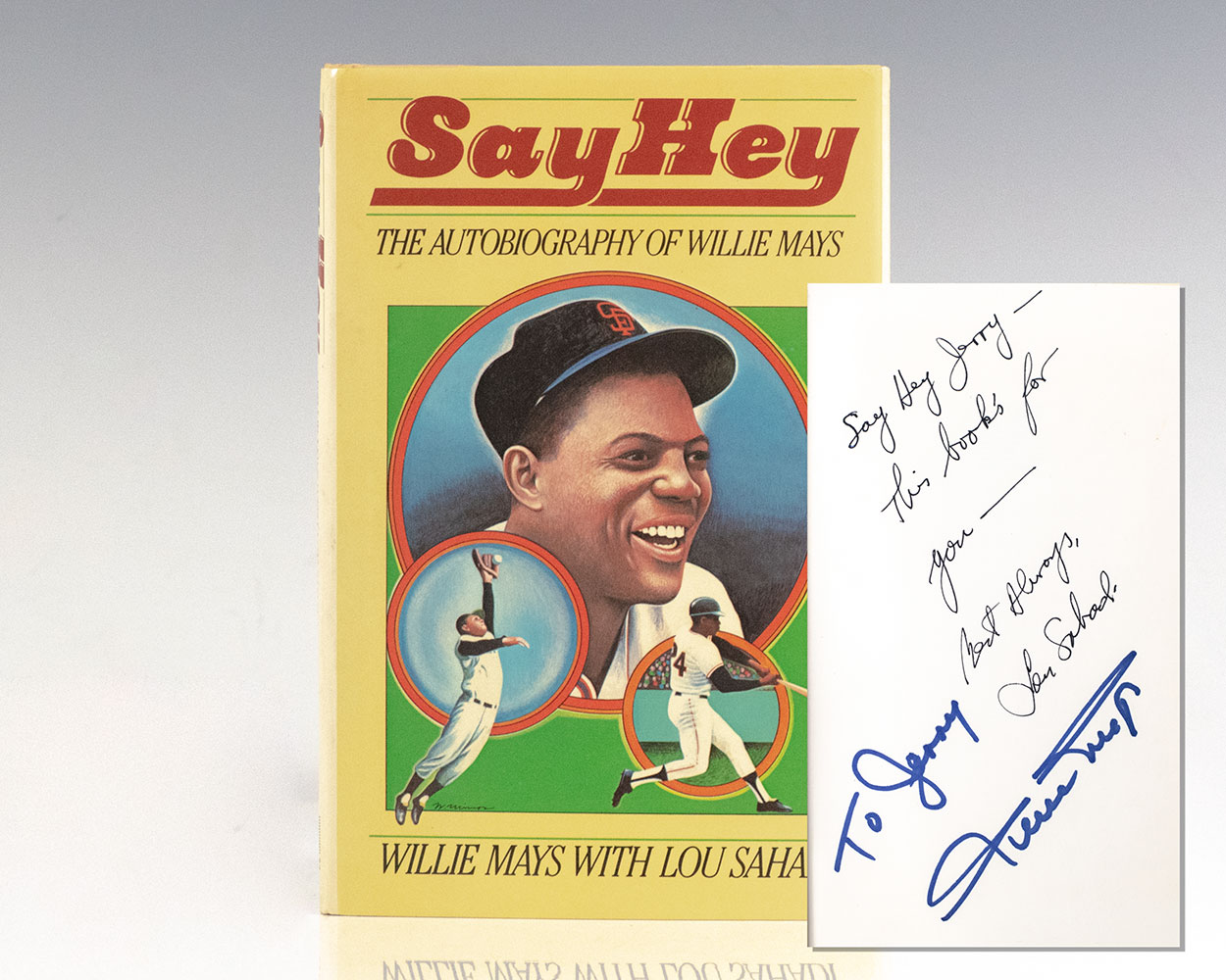 Willie Mays Say Hey Kid #24 Signed Inscribed Authentic 1951