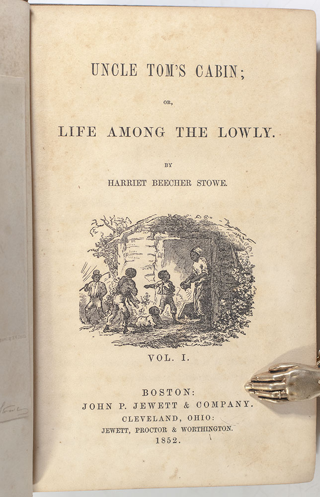 Uncle Tom’s Cabin Harriet Beecher Stowe First Edition