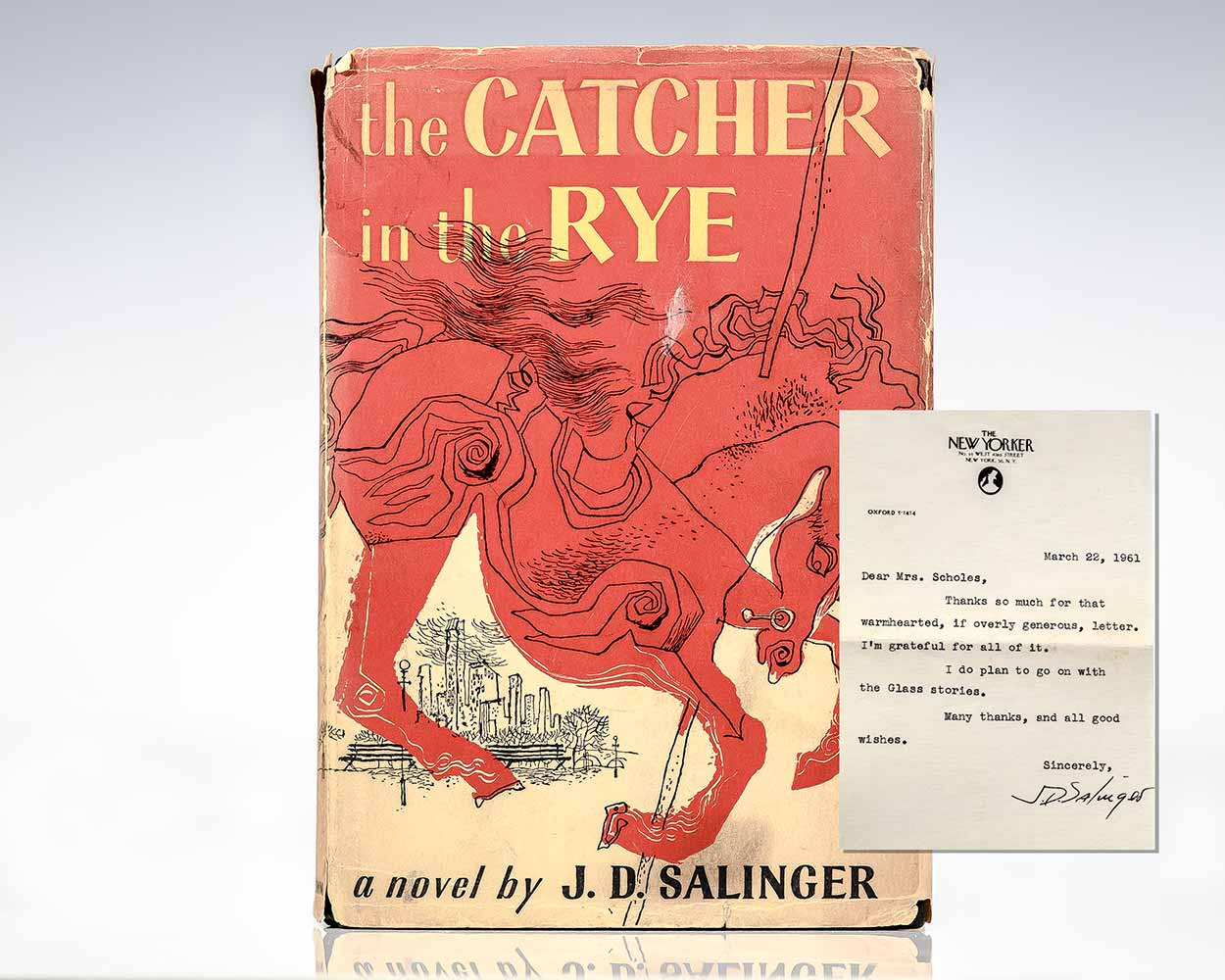 The Catcher In The Rye J D Salinger First Edition