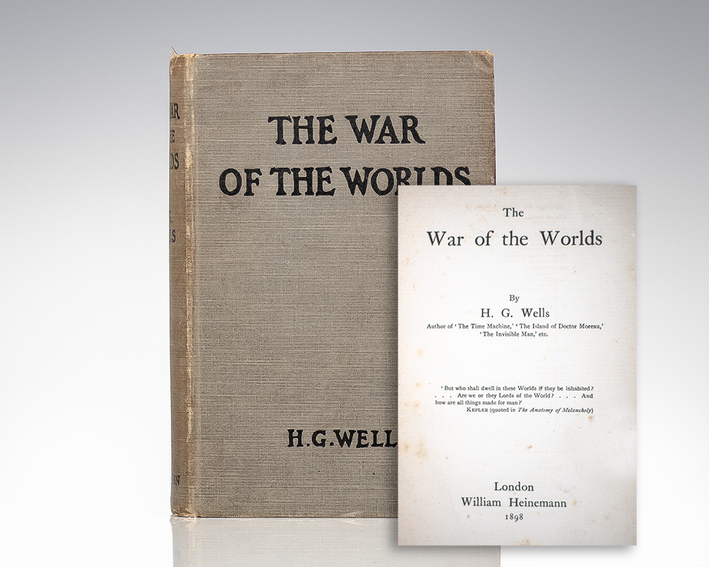 The Time Machine H.G. Wells First Edition