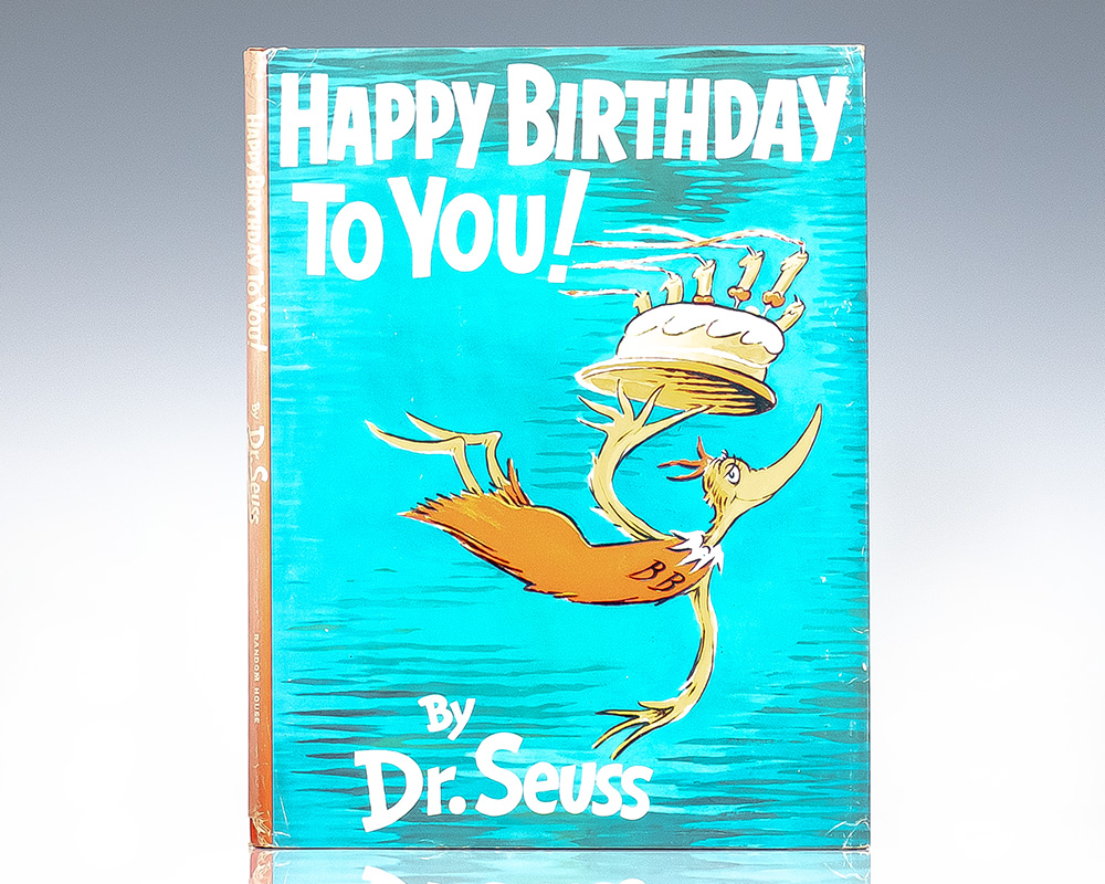 Green Eggs And Ham Dr. Seuss First Edition Signed