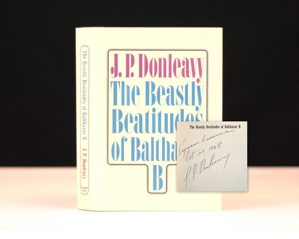 The Beastly Beatitudes Of Balthazar B Donleavy First Edition Signed