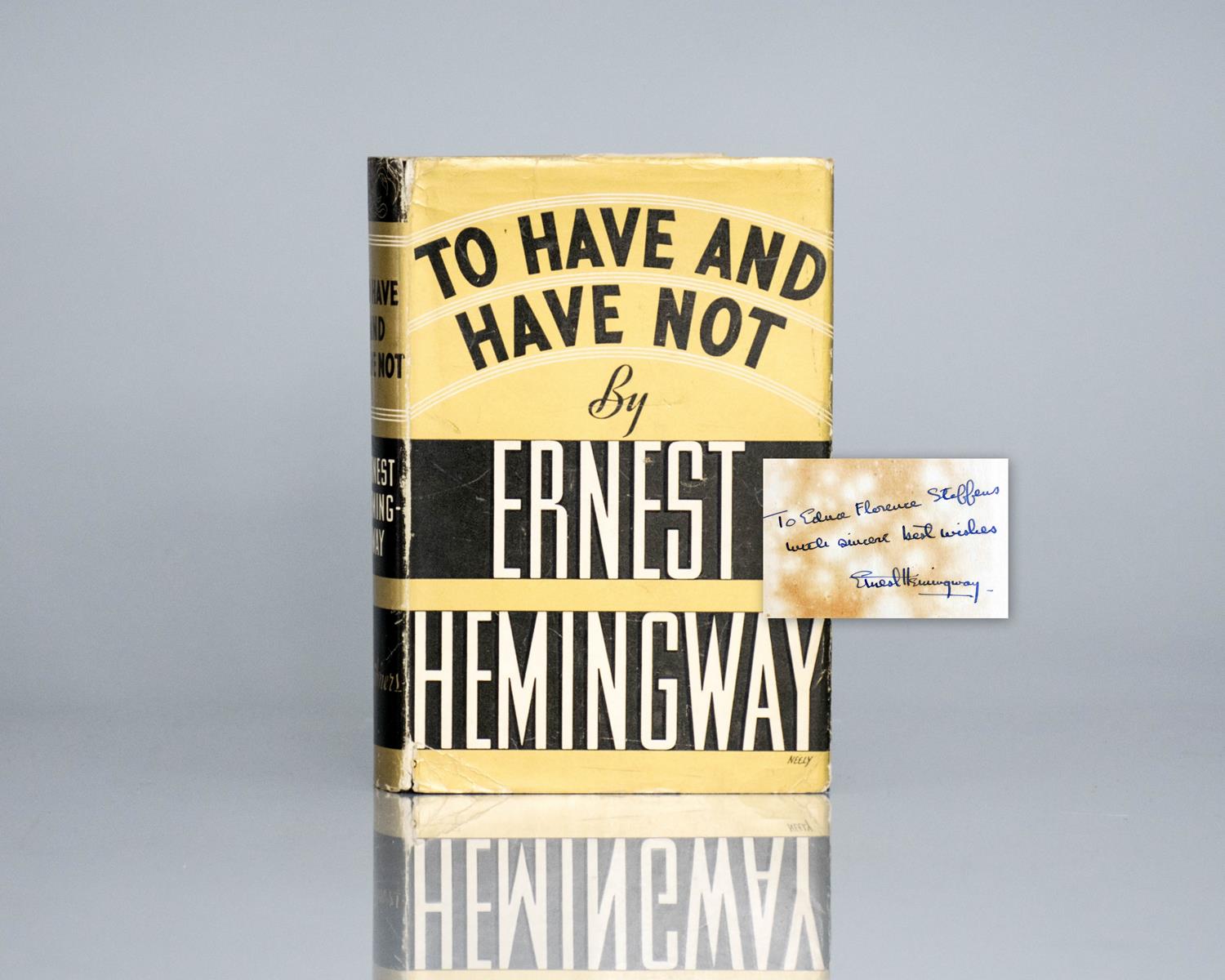 to have and have not hemingway