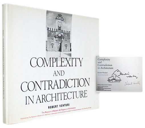 Complexity And Contradiction In Architecture. - Raptis Rare Books ...