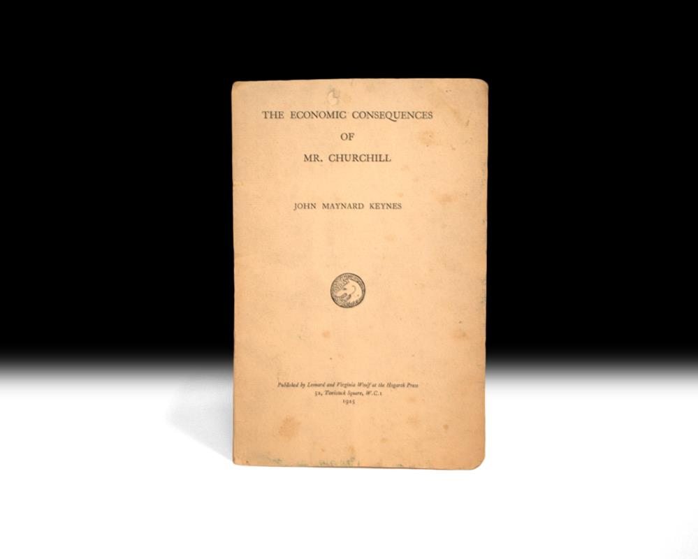 The Economic Consequences of Mr. Churchill. | Raptis Rare Books