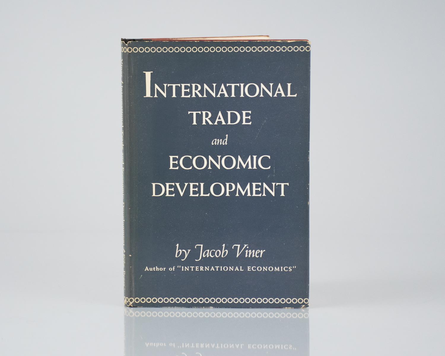 International Trade And Economic Development.