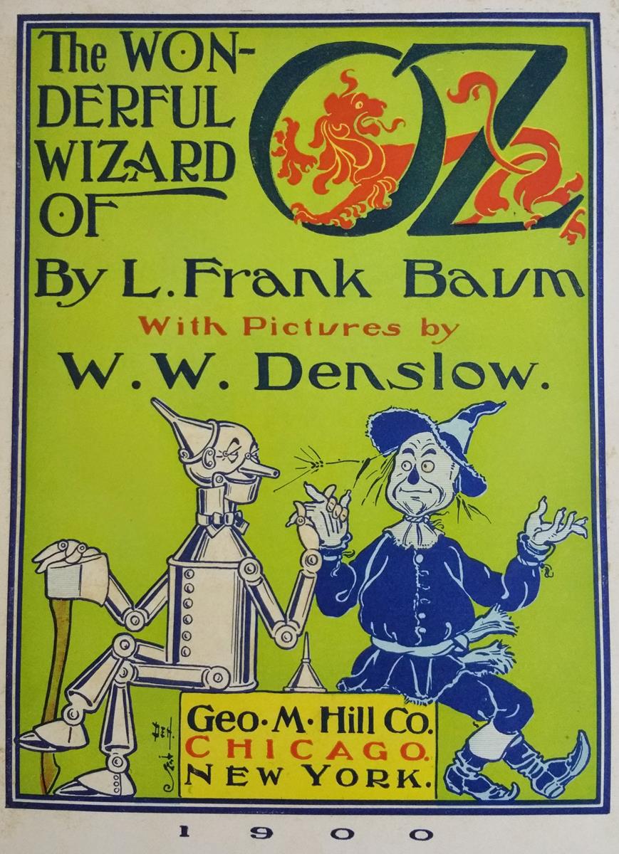 The Wonderful Wizard of Oz L. Frank Baum First Edition Rare